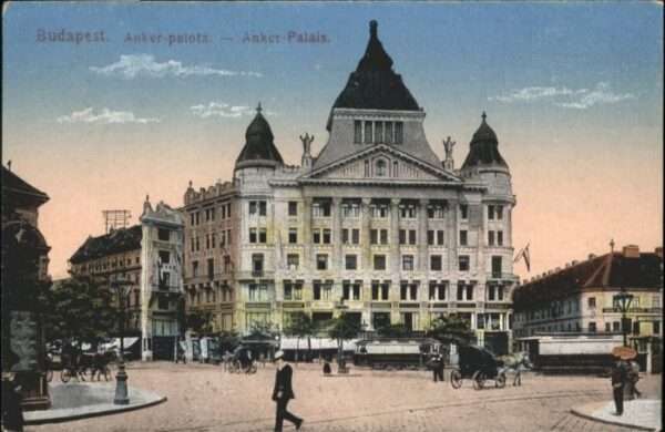 Budapest Anker Palais Strassenbahn