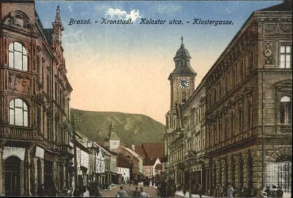 Brasso Brasov Kronstadt Brasso Kronstadt Klostergasse