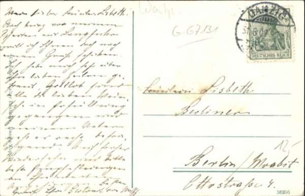 Oliva Westpreussen Danzig Gdansk Oliva Schloss – Bild 2