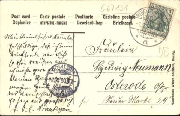 Oliva Westpreussen Danzig Gdansk Oliva Karlsberg – Bild 2