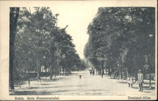 Braila Denkmal Allee