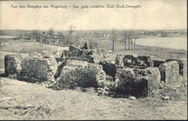 Gross-Strengeln Angerburg Zerstörung