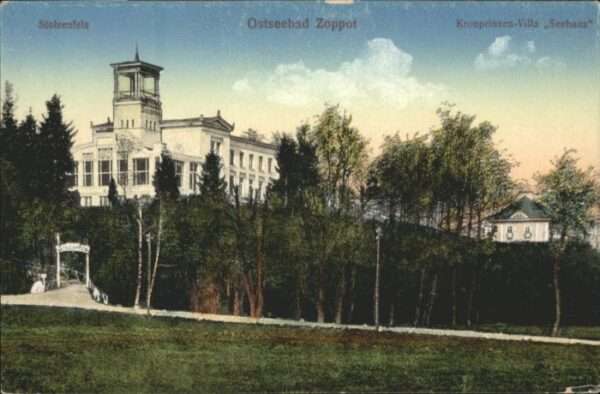 Zoppot Sopot Zoppot Stolzenfels Kronprinzen Villa Se