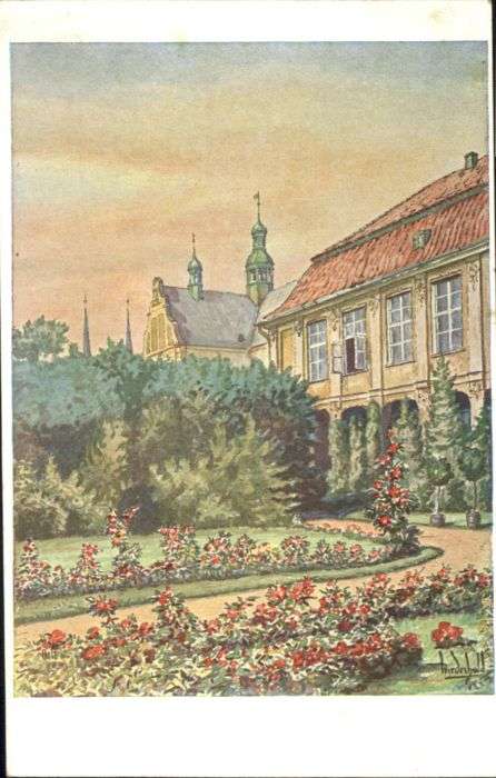 Oliva Westpreussen Danzig Gdansk Oliva Schloss Klosterkirche Künstler Wi