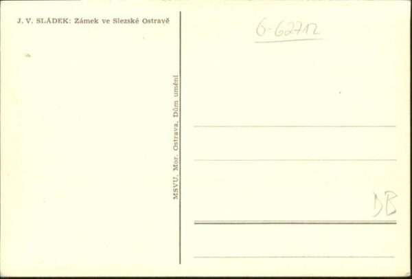 Ostrave Slezske Zamek Künstler J. V. Sladek – Bild 2