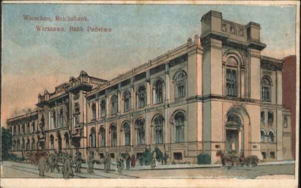 Warschau Masowien Warschau Warszawa Reichsbank