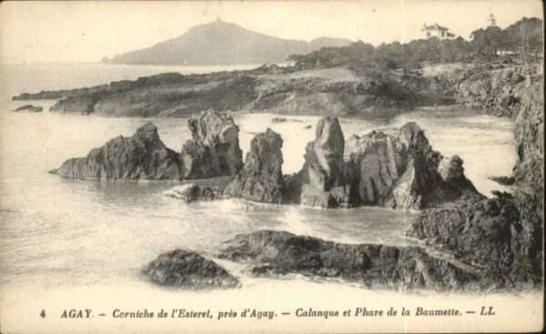 Agay Var Corniche de l'Esterel Calanque Phare de