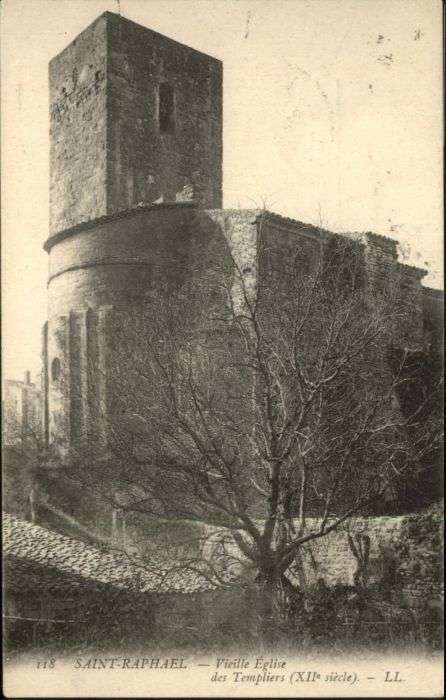 Saint-Raphael Var Saint-Raphael Eglise Kirche Templiers