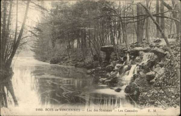 Vincennes Bois Lac Minimes Cascades