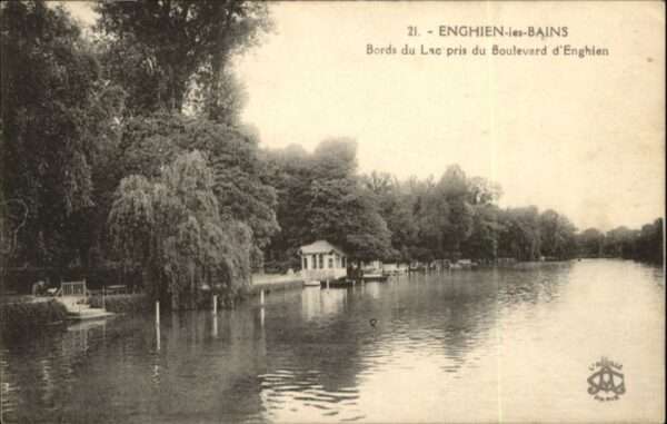 Enghien-les-Bains Bords Lac Boulevard