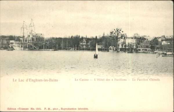 Enghien-les-Bains Lac Casino Hotel des 4 Pavillons Pavill