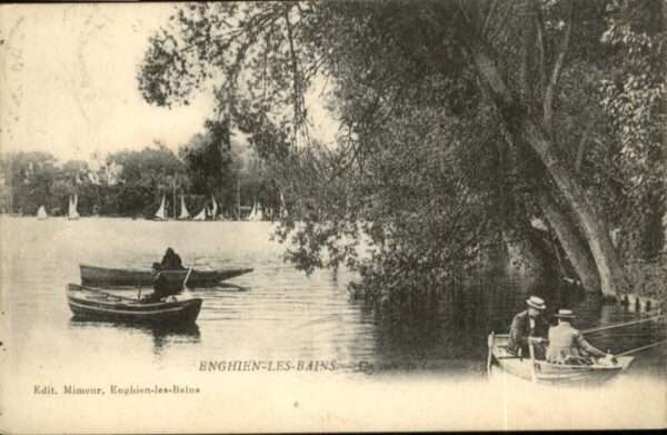Enghien-les-Bains Lac Angler