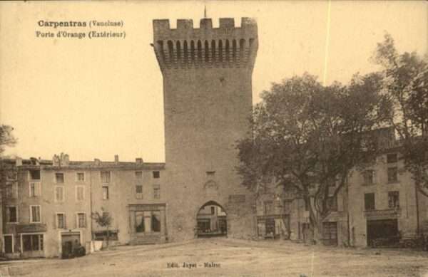 Carpentras Vaucluse Porte Orange