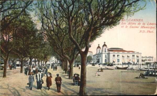 Cannes Alpes-Maritimes Cannes Allee Liberte Casino