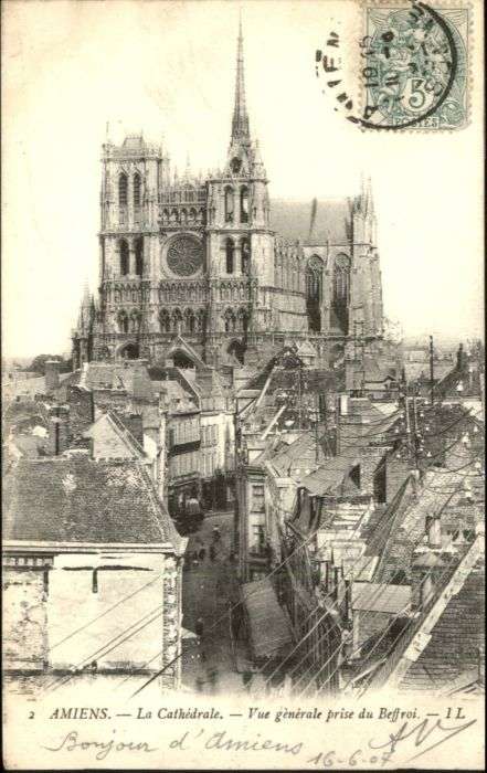 Amiens Cathedrale Beffroi