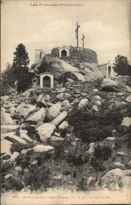 Mont-Louis Montagne Mont-Louis Font Romeu Calvaire
