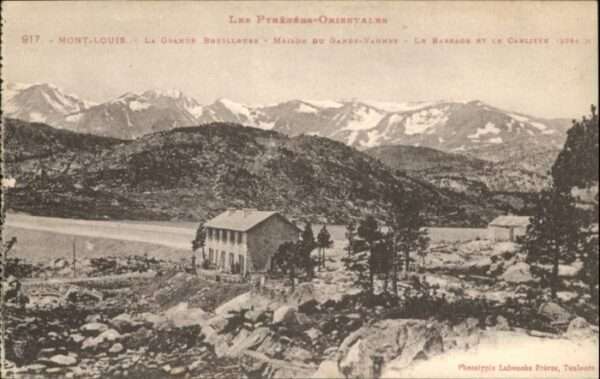 Mont-Louis Montagne Mont-Louis Grande Bouillouse Maison Gar