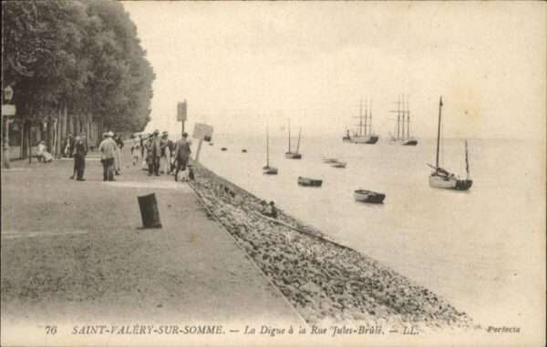 Saint-Valery Digue Rue Jules-Brule
