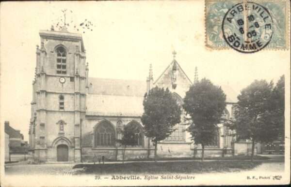 Abbeville 80 Somme Abbeville Eglise Kirche Saint-Sepulcre