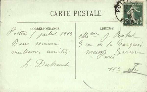 Poitiers 86 Poitiers Porte Paris – Bild 2