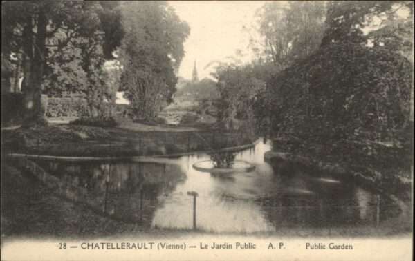 Chatellerault Jardin Public