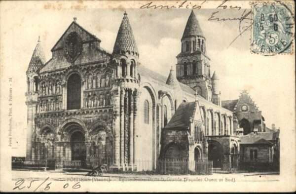Poitiers 86 Poitiers Eglise Kirche Notre-Dame