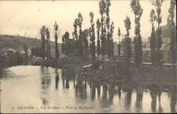 Poitiers 86 Poitiers Clain Pont Rochereuil