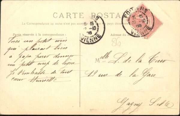Poitiers 86 Poitiers Clain Pont Rochereuil – Bild 2