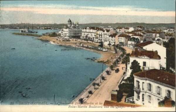 Saint-Raphael Var Saint-Raphael Boulevard Felix Martin Qu