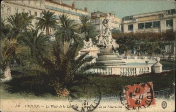 Toulon Var Toulon Place Libertee Monument Federati