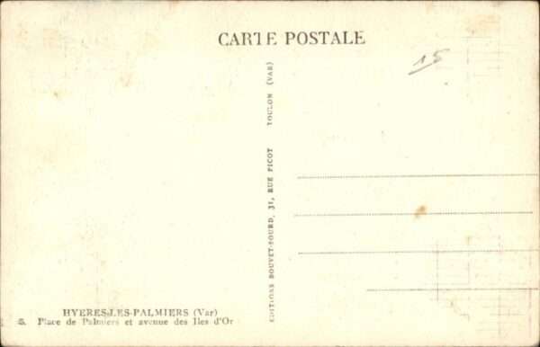 Hyeres Place Palmier Avenue Iles d_Or – Bild 2