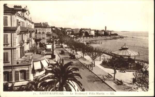 Saint-Raphael Var Saint-Raphael Boulevard Felix Martin
