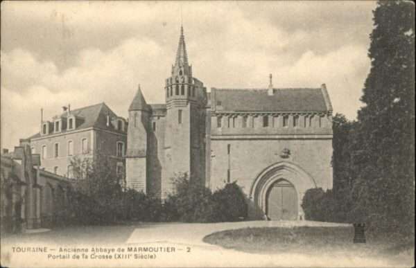 Tours Indre-et-Loire Tours Touraine Abbaye Marmoutier Portai