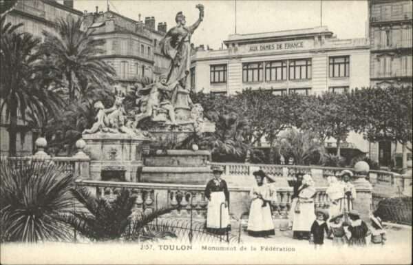 Toulon Var Toulon Monument Federation