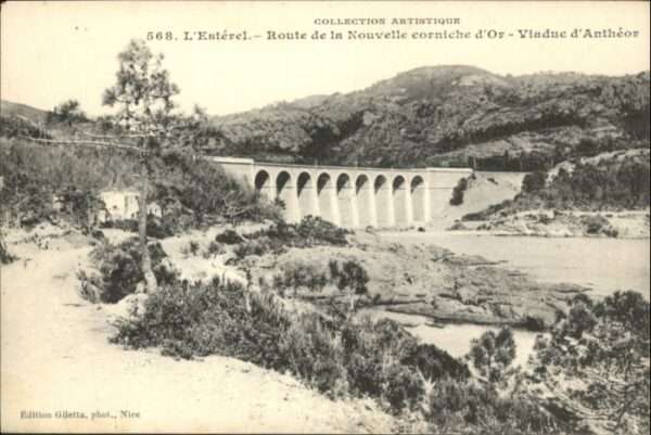 Esterel Route Nouvelle Corniche d_Or Viaduc d'A