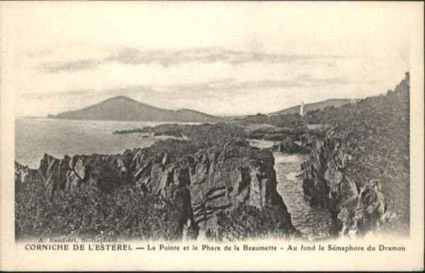 Esterel Pointe Phare Beaumette Semaphore Dramon