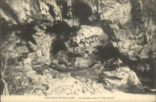 Vidauban Entraigues Grottes Grotte Höhle Pont Na