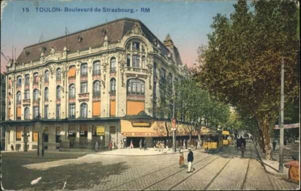 Toulon Var Toulon Boulevard Strasbourg Strassenbah