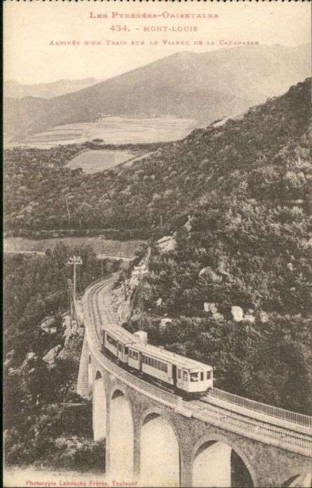 Mont-Louis Montagne Mont-Louis Train Viaduc