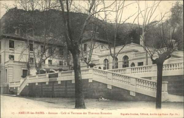 Amelie-les-Bains-Palalda Annexe Cafe Terrasse Thermes Romains