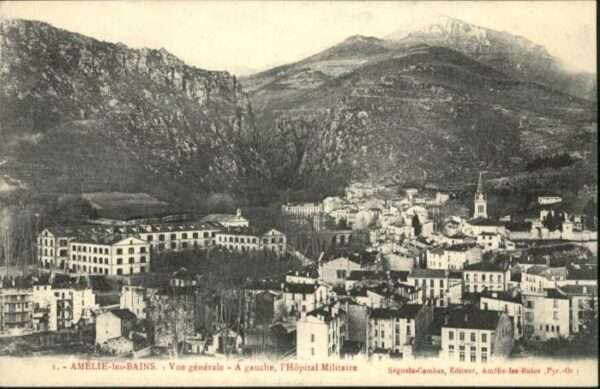 Amelie-les-Bains-Palalda Gauche Hopital Militaire