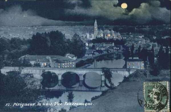 Perigueux Mondscheinkarte