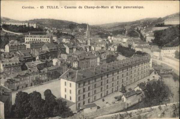 Tulle Correze Caserne Champ-de-Mars
