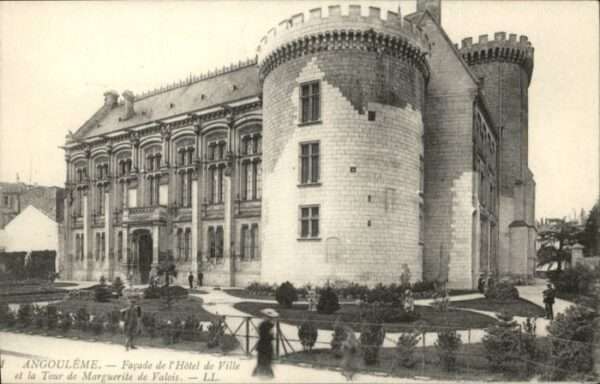 Angouleme Tour Marguerite Valois Hotel de Ville