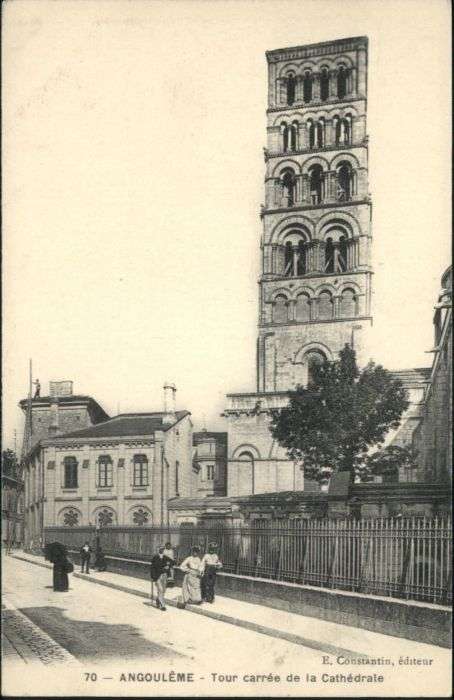 Angouleme Tour Carree Cathedrale