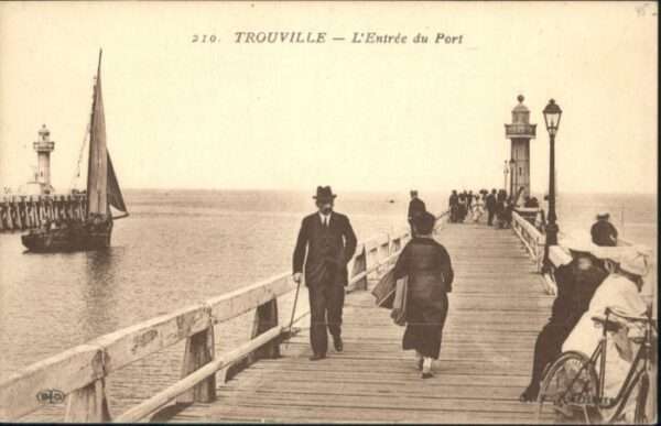 Trouville Port Leuchtturm