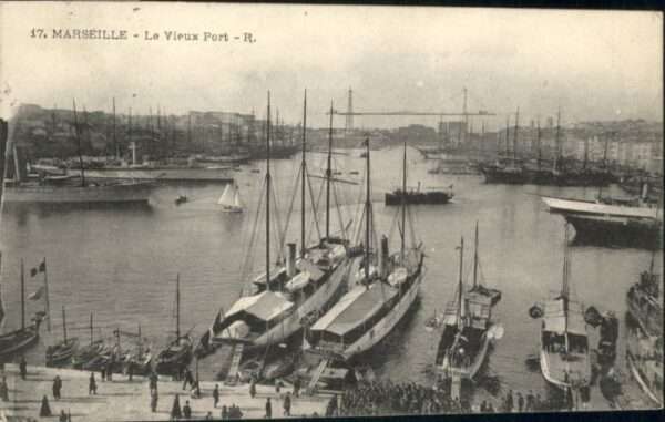 Marseille Bouches-du-Rhone Marseille Port Segelschiff