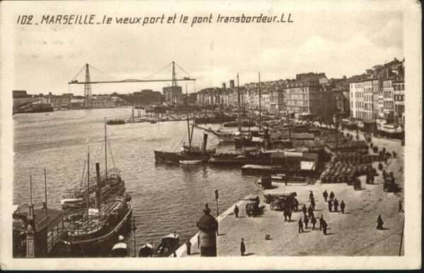 Marseille Bouches-du-Rhone Marseille Port Pont Transbordeur