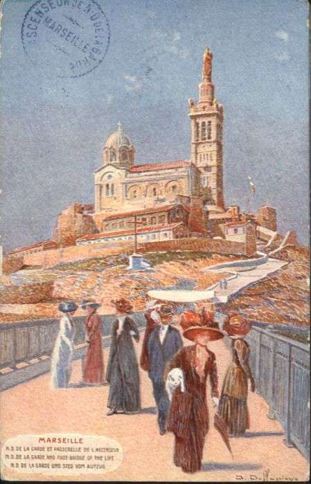 Marseille Bouches-du-Rhone Marseille Notre-Dame Garde