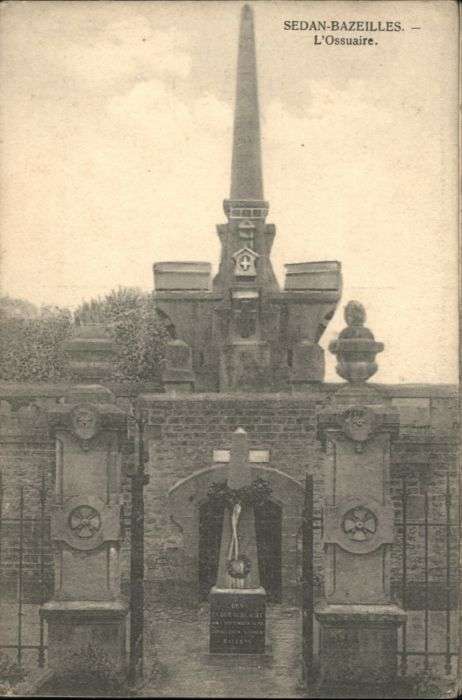 Sedan Ardennes Sedan Bazeilles Ossuaire